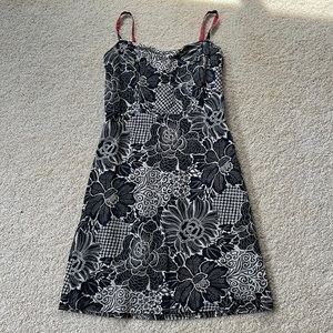 Blue and white free people sundress size large